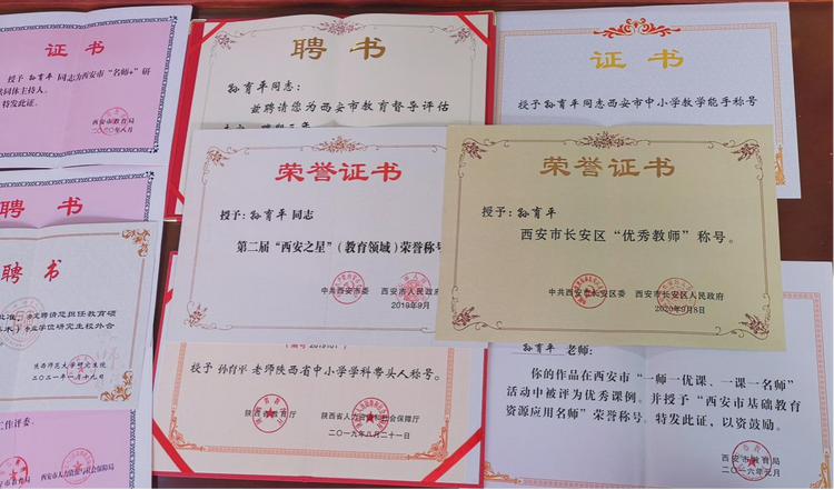 【致敬長(zhǎng)安最美基層工作者】長(zhǎng)安區(qū)美術(shù)教師孫育平：在學(xué)生心中埋下“美”的種子 為鄉(xiāng)村教育獻(xiàn)上赤誠(chéng)之心_fororder_圖片4