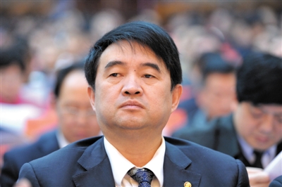 2012年1月15日,廖少華時任貴州省委常委、遵義市委書記。圖/CFP
